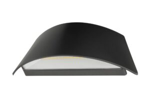 Robus Curvera 2X3W Led Up/Down Wall Light IP65 3000K Double Black