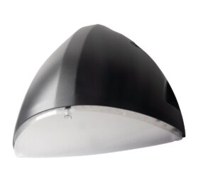 Robus Freddie 12W 16W 20W 24W Multiwattage Wall Light CCT3 IP65 Black 3000K 4000K 6500K