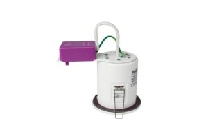 Robus Starling 50W Mains Voltage Steel Fire Rated Downlight IP20 85mm Chrome