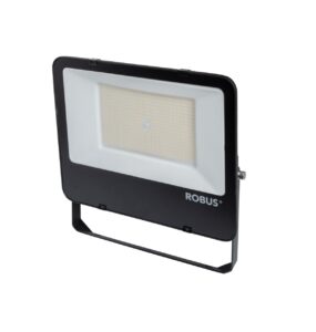 Robus Selest 150W Floodlight IP65 Black CCT3 C/W 1M Flex