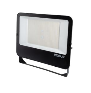 Robus Selest 300W Floodlight IP65 Black CCT3 C/W 1M Flex