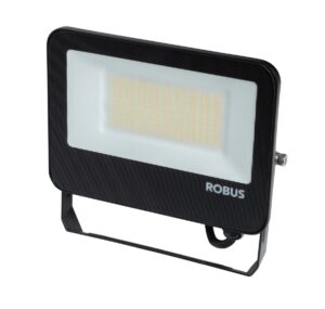 Robus Selest Plus 30W/50W Floodlight IP65 CCT3 Black C/W 1M Flex