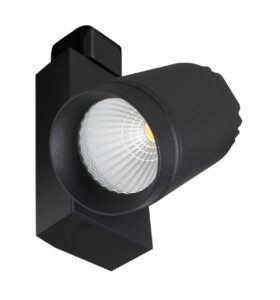 Robus Trek 12W Led Track Spot IP20 Black 4000K