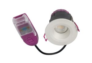 Robus Ultimum Express Anti-Glare 5/7W Fire Rated Downlight 4Cct With 2 Part Connector White